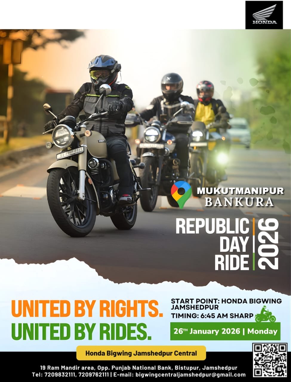 Breakfast Ride - Honda BigWing