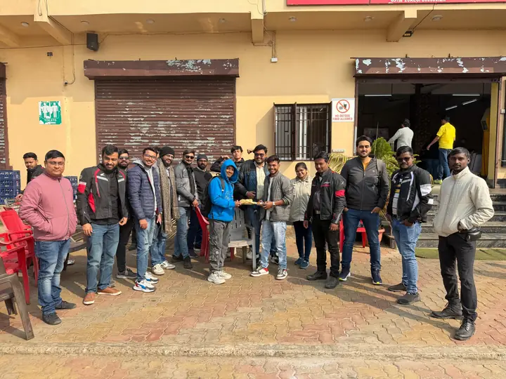 BigWing ride to Billu Dhaba