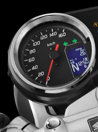 Honda RoadSync digi-analog meter