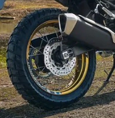 Rear wheel with switchable ABS